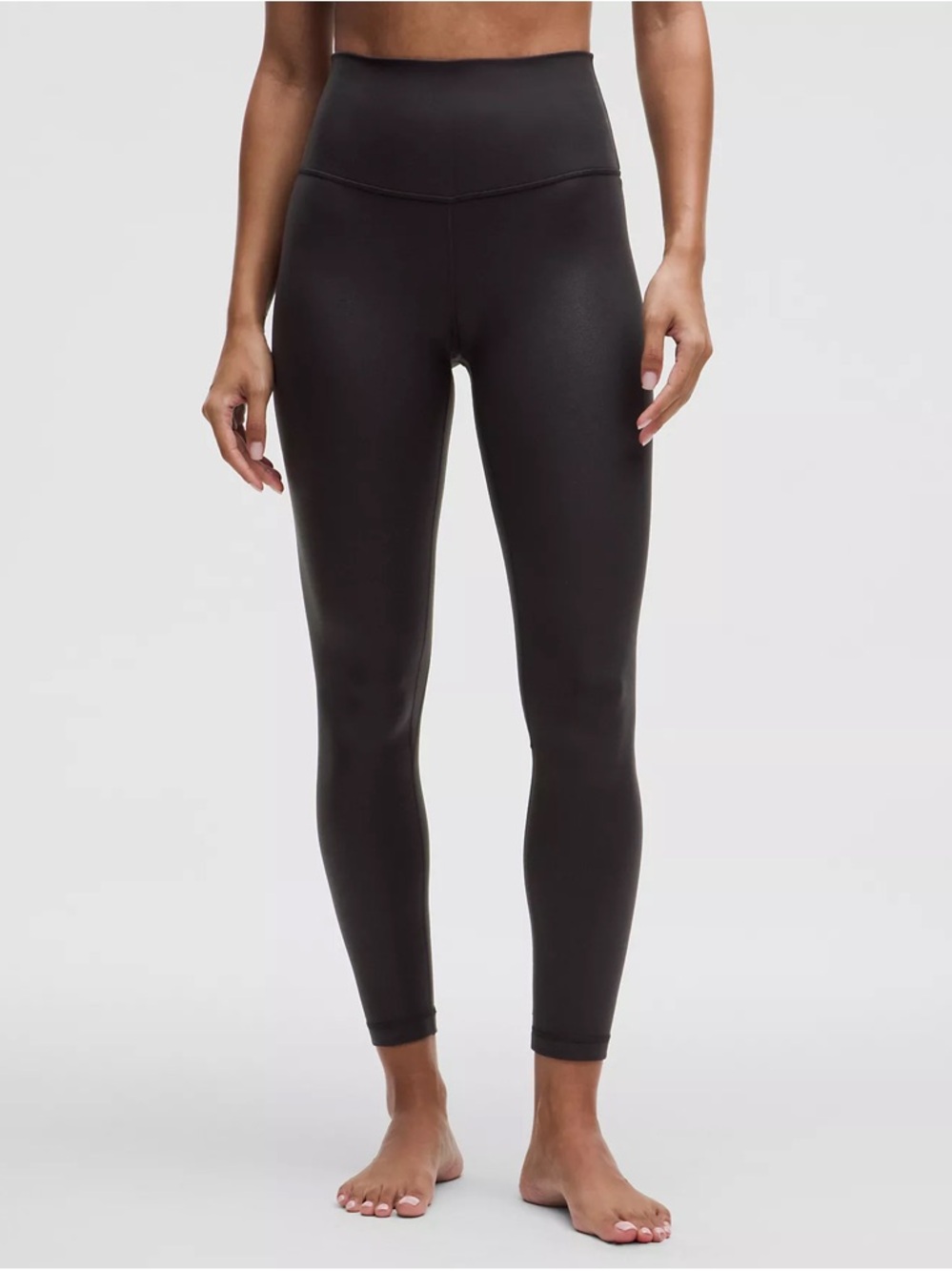 lululemon athletica Align Black Shimmer Legggings - 25 inseam. 

Tag removed